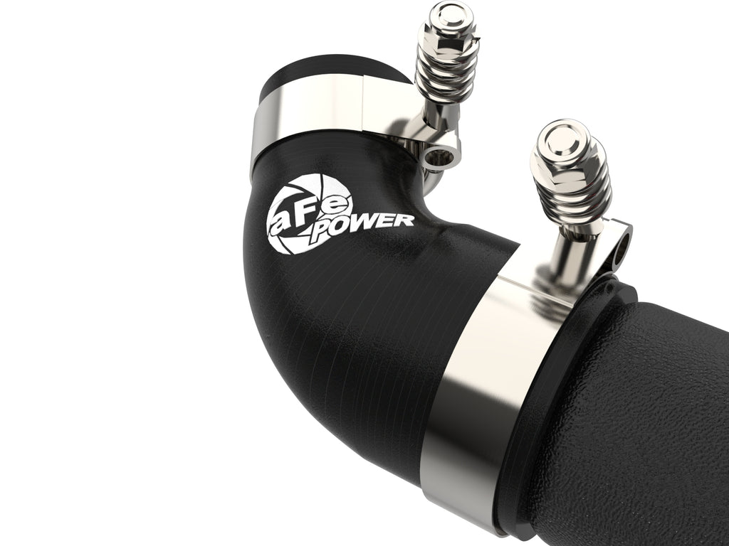 aFe Kia Stinger 18-22 V6-3.3L (tt) BladeRunner Hot Charge Pipe- Black aFe AFE46-20508-B