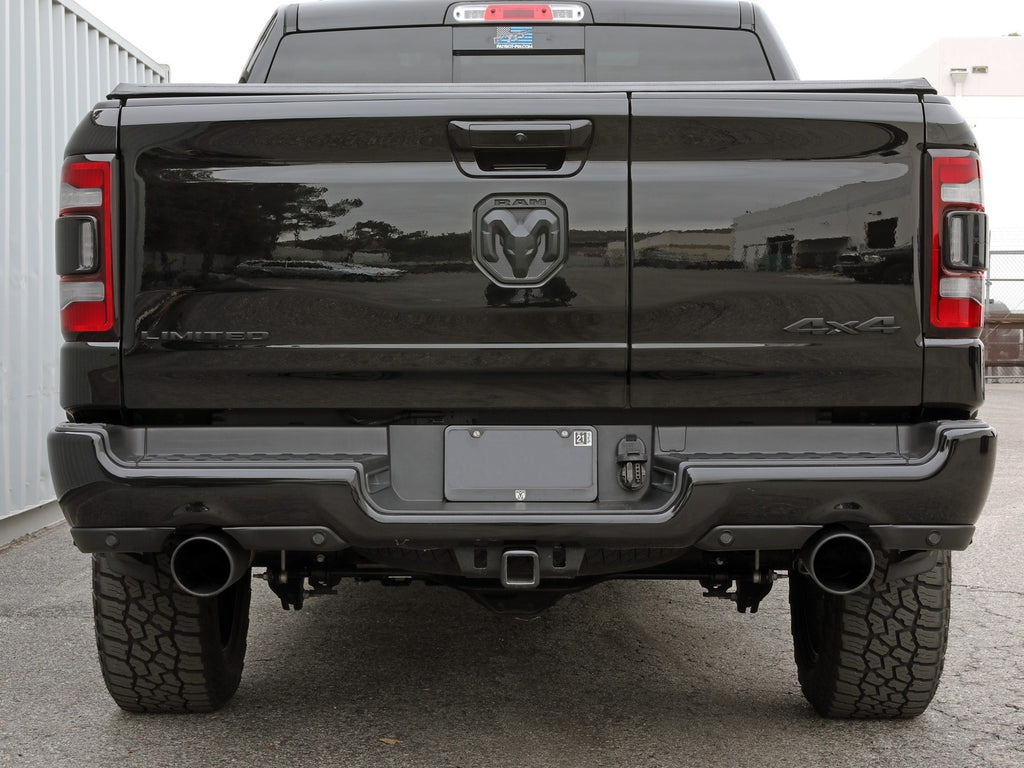 aFe Large Bore-HD 3 IN 409 Stainless Steel DPF-Back Exhaust System w/Black Tip RAM 1500 20-21 V6-3.0 aFe AFE49-42080-B