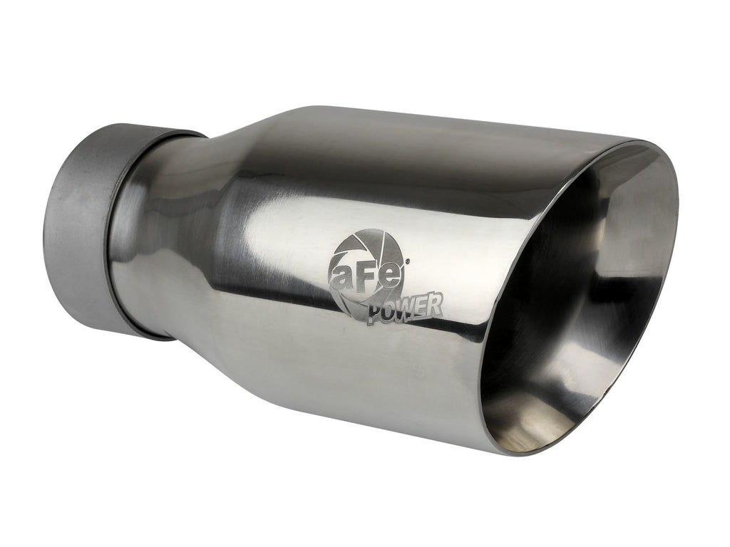 aFe Large Bore-HD 3in 409SS DPF-Back 20-21 GM Trucks L6-3.0L (td) LM2 - Polished Tip aFe AFE49-44128-P