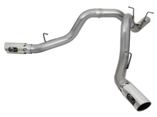 Load image into Gallery viewer, aFe Large Bore-HD 4in 409-SS DPF-Back Exhaust w/Dual Polished Tips 2017 GM Duramax V8-6.6L (td) L5P aFe AFE49-44086-P