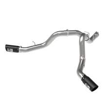 Load image into Gallery viewer, aFe aFe Large Bore-HD 4in 409SS DPF-Back Exhaust System w/Black Tip 20 GM Diesel Trucks V8-6.6L (td) L5P