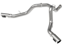 Load image into Gallery viewer, aFe Large Bore-HD 4in 409SS DPF-Back Exhaust System w/Polished Tips 20 GM Diesel Trucks V8-6.6L aFe AFE49-44126-P