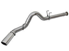 Load image into Gallery viewer, aFe LARGE BORE HD 5in 409-SS DPF-Back Exhaust w/Polished Tip 2017 Ford Diesel Trucks V8 6.7L (td) aFe AFE49-43090-P