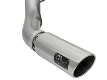 Load image into Gallery viewer, aFe LARGE BORE HD 5in 409-SS DPF-Back Exhaust w/Polished Tip 2017 Ford Diesel Trucks V8 6.7L (td) aFe AFE49-43090-P