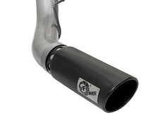 Load image into Gallery viewer, aFe Large Bore-HD 5in DPF Back 409 SS Exhaust System w/Black Tip 2017 Ford Diesel Trucks V8 6.7L(td) aFe AFE49-43090-B