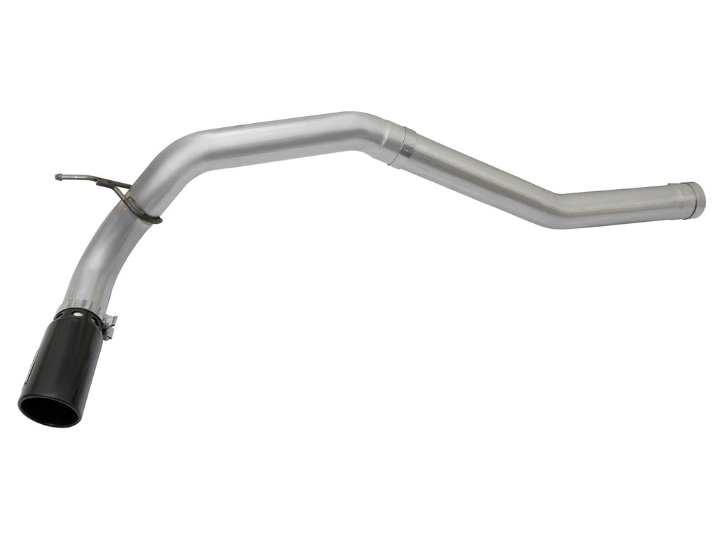 aFe LARGE Bore HD DPF-Back SS Exhaust w/ Black Tip 2016 Nissan Titan XD V8-5.0L (td) aFe AFE49-46113-B