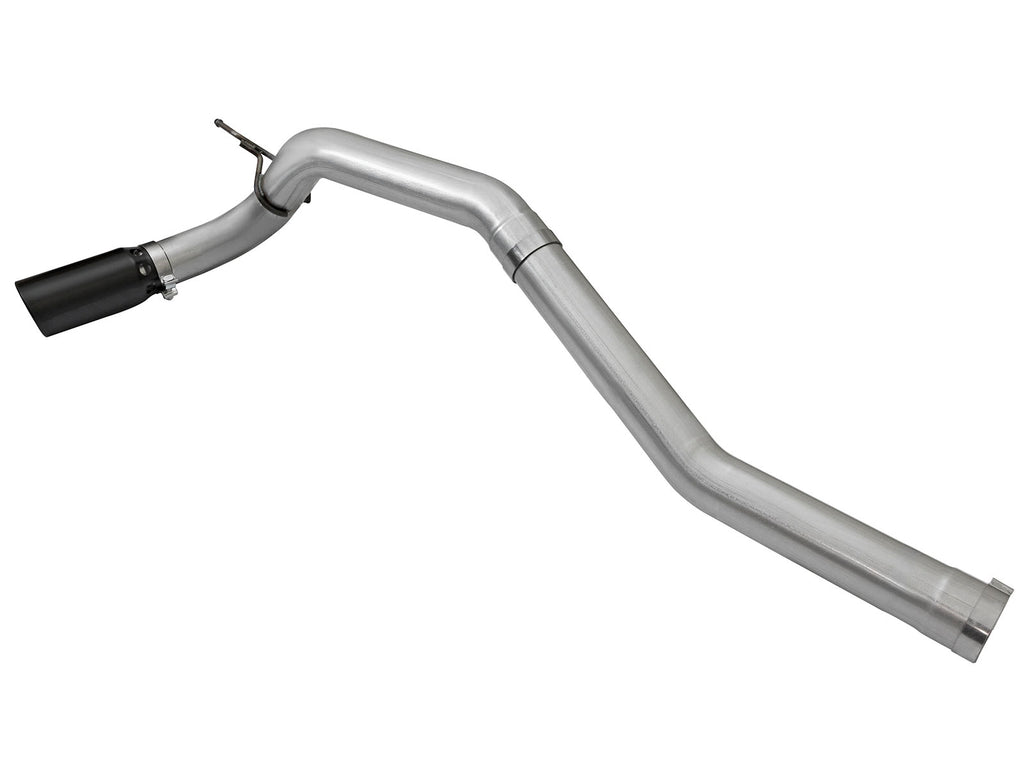 aFe LARGE Bore HD DPF-Back SS Exhaust w/ Black Tip 2016 Nissan Titan XD V8-5.0L (td) aFe AFE49-46113-B