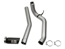 Load image into Gallery viewer, aFe LARGE Bore HD DPF-Back SS Exhaust w/ Black Tip 2016 Nissan Titan XD V8-5.0L (td) aFe AFE49-46113-B