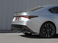 Load image into Gallery viewer, aFe Lexus IS350 14-22 V6-3.5L Takeda Axle-Back Exhaust System- Blue Tip aFe AFE49-36060-L