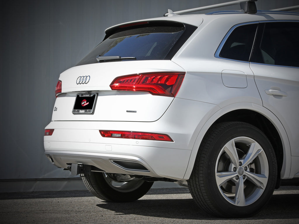 aFe MACH Force-Xp 17-21 Audi Q5 L4-2.0L (T) 3in to 2.5in Stainless Steel Cat-Back Exhaust System aFe AFE49-36447