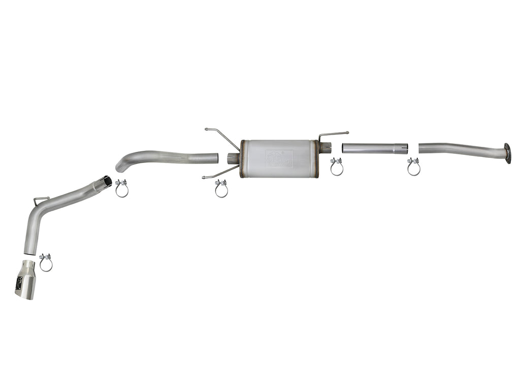 aFe MACH Force-Xp 2-1/2in 304 SS Cat-Back Exhaust w/ Polished Tips 2016+ Toyota Tacoma 2.7L/3.5L aFe AFE49-46042-P