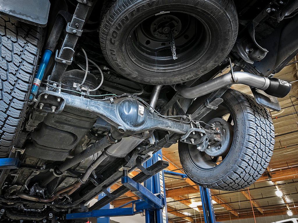 aFe MACH Force-Xp 2-1/2in 304 SS Cat-Back Exhaust w/Black Tips 2016+ Toyota Tacoma L4-2.7L / V6-3.5L aFe AFE49-46042-B
