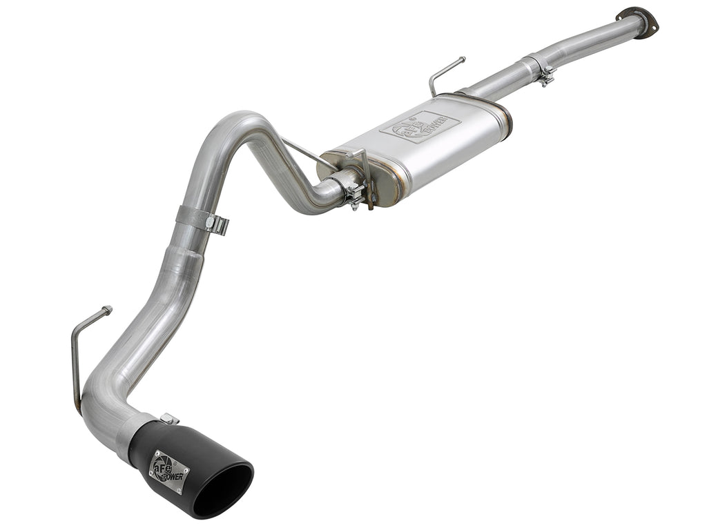aFe MACH Force-Xp 2-1/2in 304 SS Cat-Back Exhaust w/Black Tips 2016+ Toyota Tacoma L4-2.7L / V6-3.5L aFe AFE49-46042-B