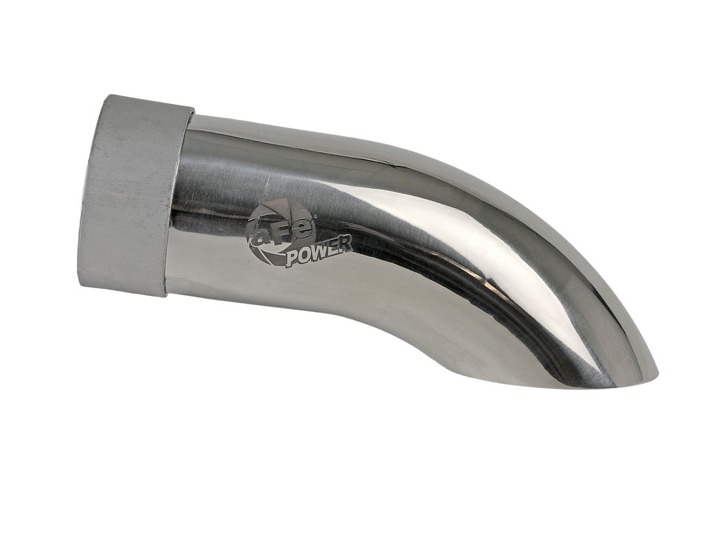 aFe MACH Force-Xp 304 Stainless Steel Clamp-on 2.5in Exhaust Tip - Polished aFe AFE49T25254-P09