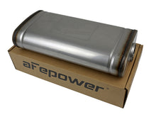 Load image into Gallery viewer, aFe MACH Force XP 304 Stainless Steel Muffler 2.5in Center/Offset 18in L x 9in W x 4in H aFe AFE49M30019
