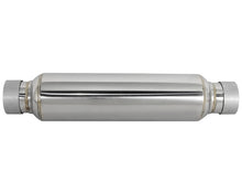 Load image into Gallery viewer, aFe MACH Force-Xp 304 Stainless Steel Resonator 2.5in Inlet/Outlet x 4in Dia x 15in Body x 19in L aFe AFE49M10002