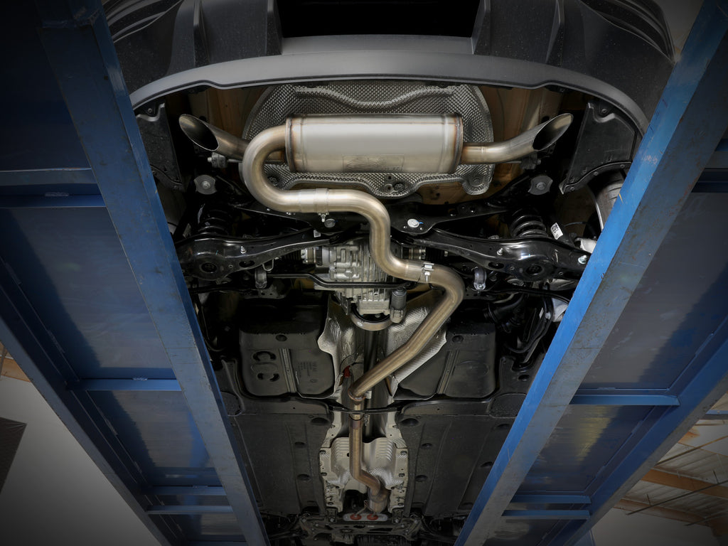 aFe MACH Force-Xp 3in - 2 1/2in SS Cat Back Exhaust System VW Tiguan 18-22 2.0- 110in Wheelbase aFe AFE49-36449