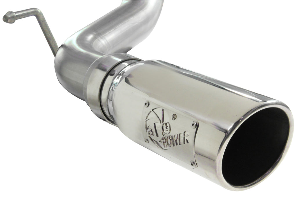 aFe MACH Force XP 3in Cat-Back Stainless Steel Exhaust w/Polished Tip Toyota Tacoma 13-14 4.0L aFe AFE49-46022-P