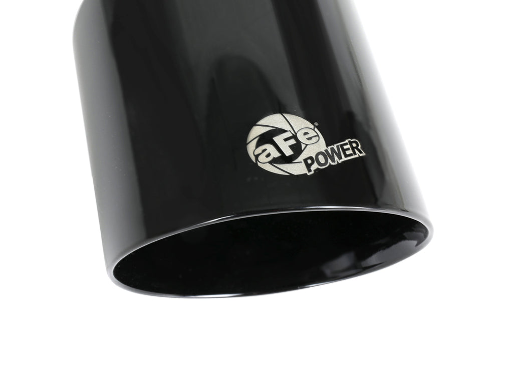 aFe MACH Force-XP 4-1/2in Black OE Replacement Exhaust Tips - 15-19 Dodge Charger/Hellcat aFe AFE49C32068-B