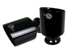 Load image into Gallery viewer, aFe MACH Force-XP 4-1/2in Black OE Replacement Exhaust Tips - 15-19 Dodge Charger/Hellcat aFe AFE49C32068-B