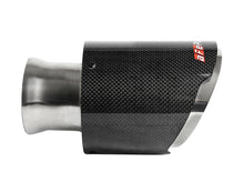 Load image into Gallery viewer, aFe MACH Force-XP 4-1/2in Carbon Fiber OE Replacement Exhaust Tips - 15-19 Dodge Charger/Hellcat aFe AFE49C32068-C