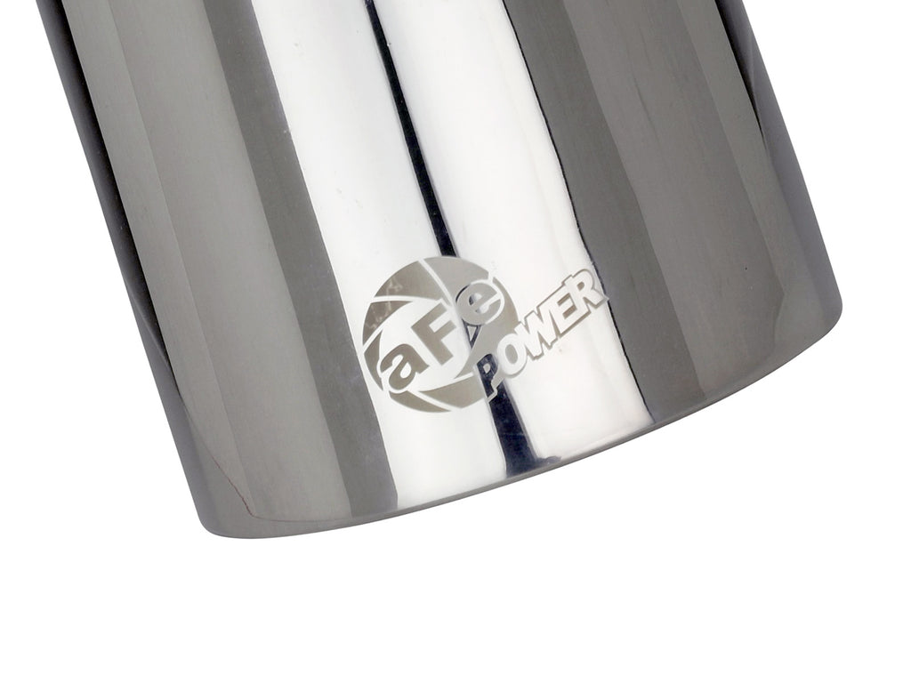aFe MACH Force-XP 4-1/2in Polished OE Replacement Exhaust Tips 2015-2023 Dodge Charger/Hellcat aFe AFE49C32068-P
