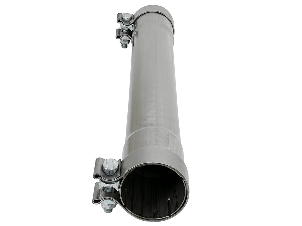 aFe MACH Force-Xp 409 SS Muffler Pipe 2.5in. Inlet/Outlet / 14in. Body / 20in. Length aFe AFE49M00035