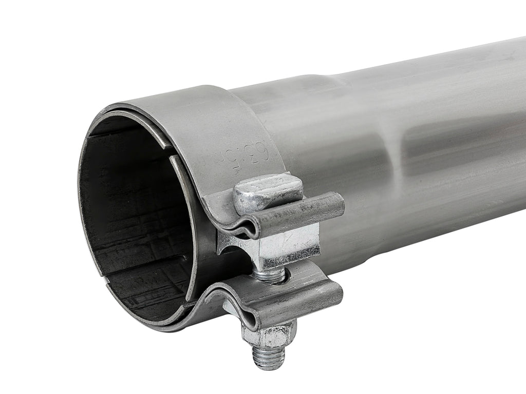 aFe MACH Force-Xp 409 SS Muffler Pipe 2.5in. Inlet/Outlet / 14in. Body / 20in. Length aFe AFE49M00035