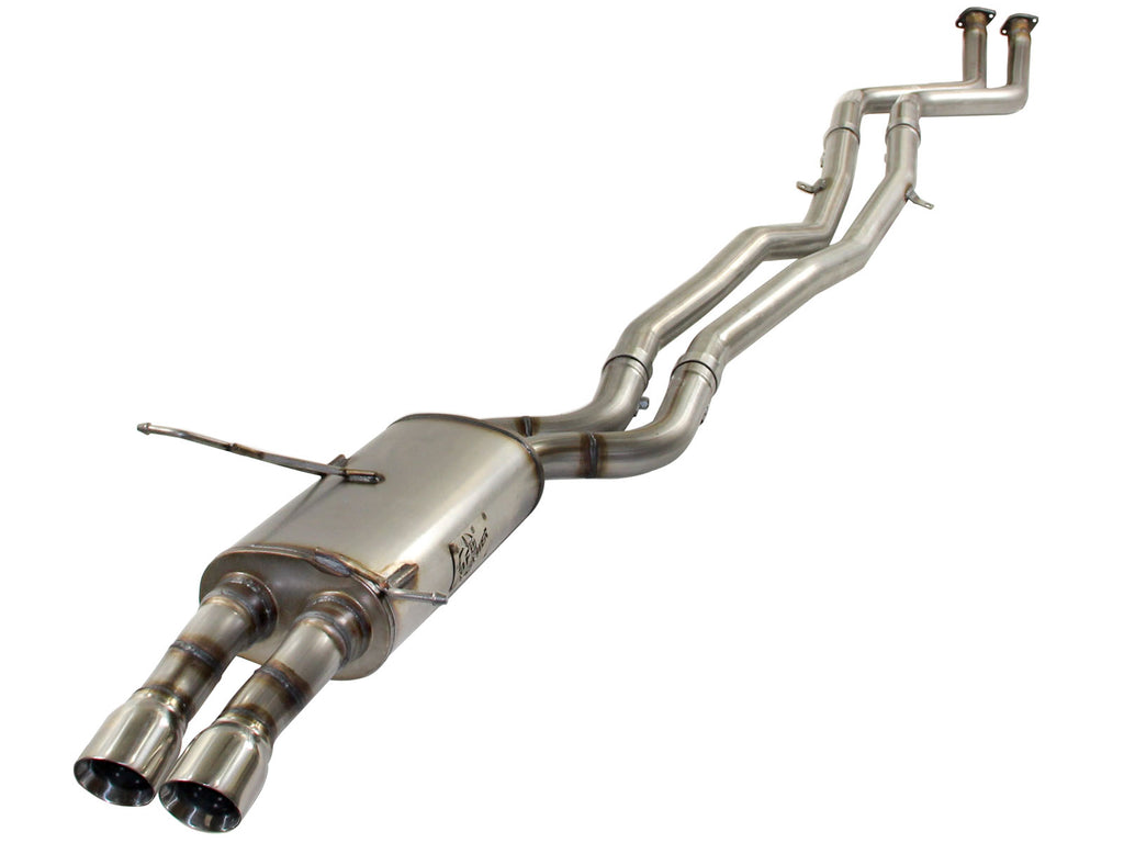 aFe MACH Force XP Exhaust Catback 409 SS 01-05 BMW 325i/ci & 330i/ci (E46) L6 2.5L/3.0L aFe AFE49-46309