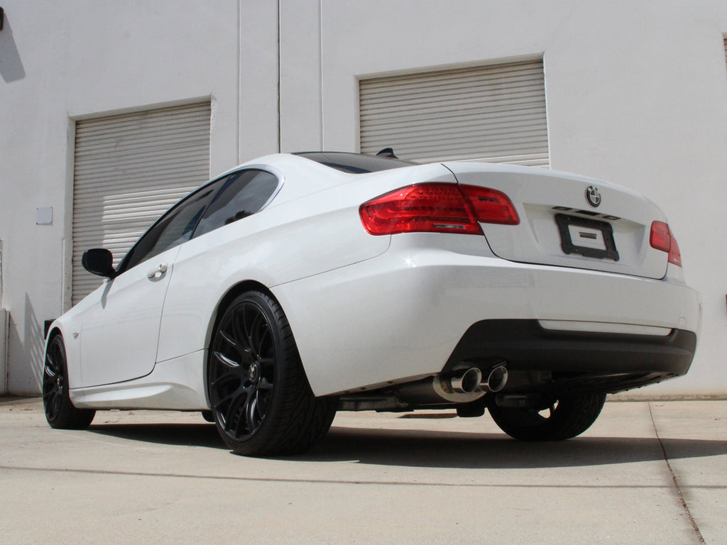 aFe MACHForce Exhaust Cat-Back SS-304 w/ Polished Tips 07-13 BMW 328i (E92/93) L6 3.0L Non-Turbo aFe AFE49-36313