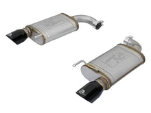 Load image into Gallery viewer, aFe MACHForce XP 2.5in 409 Stainless Axle Back Exhaust w/ Black Tips 15-17 Ford Mustang I4-2.3L (t) aFe AFE49-43085-B