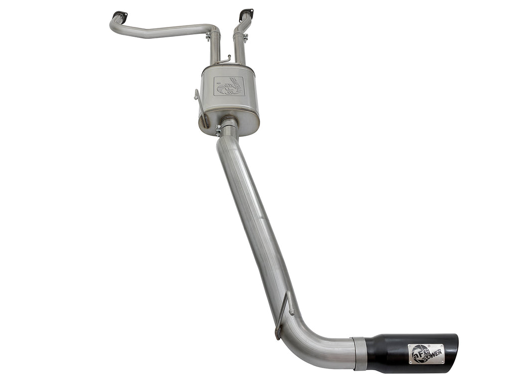 aFe MACHForce XP 2.5in Cat-Back Exhaust System w/ Black Tip Nissan Frontier 17-19 V8-5.6L aFe AFE49-46125-B