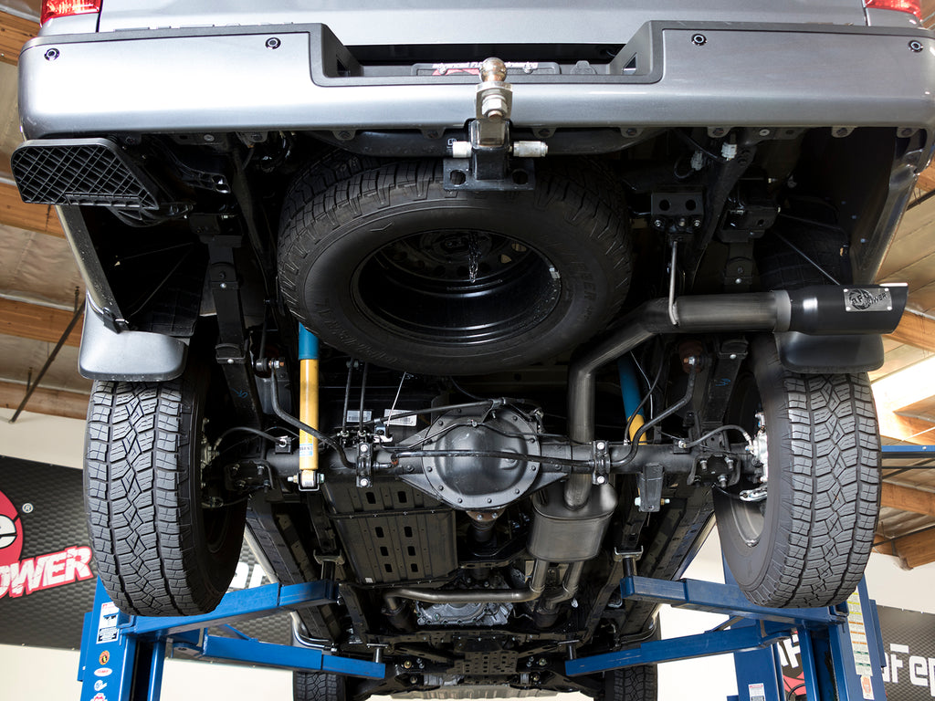 aFe MACHForce XP 2.5in Cat-Back Exhaust System w/ Black Tip Nissan Frontier 17-19 V8-5.6L aFe AFE49-46125-B