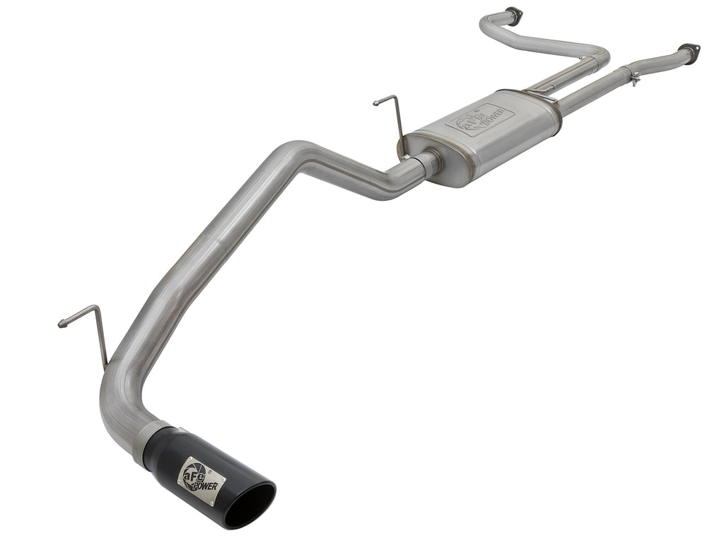 aFe MACHForce XP 2.5in Cat-Back Exhaust System w/ Black Tip Nissan Frontier 17-19 V8-5.6L aFe AFE49-46125-B