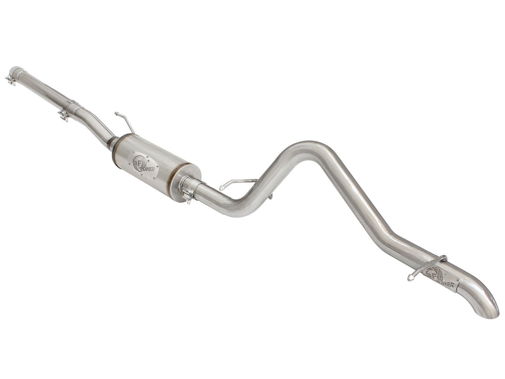 aFe MACHForce XP 2.5in SS-409 Cat-Back Exhaust 07-16 Jeep Wrangler (JK) V6-3.6L/3.8L (2-4 Door) aFe AFE49-48055