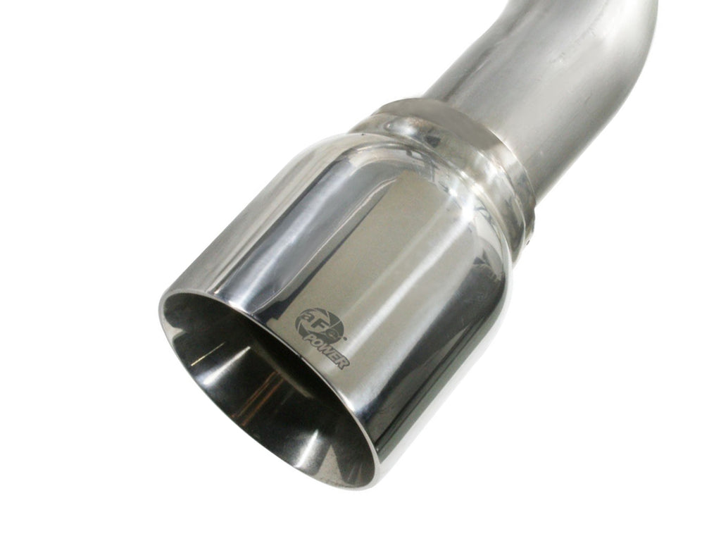 aFe MACHForce XP 3in-2.5in SS Exhaust Axle-Back 17-19 Audi A4 (B9) L4-2.0L (t) - Polished aFe AFE49-36419-P