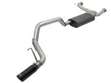Load image into Gallery viewer, aFe MACHForce XP 3in 304 SS Cat-Back Exhausts w/ Black Tips 10-17 Nissan Patrol (Y62) V8-5.6L aFe AFE49-36114-B