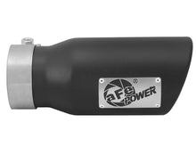 Load image into Gallery viewer, aFe MACHForce XP 3in Inlet x 4in Outlet x 9in Length Clamp-On Black Tip aFe AFE49T30401-B09