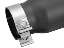 Load image into Gallery viewer, aFe MACHForce XP 3in Inlet x 4in Outlet x 9in Length Clamp-On Black Tip aFe AFE49T30401-B09