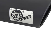 Load image into Gallery viewer, aFe MACHForce XP 3in Inlet x 4in Outlet x 9in Length Clamp-On Black Tip aFe AFE49T30401-B09