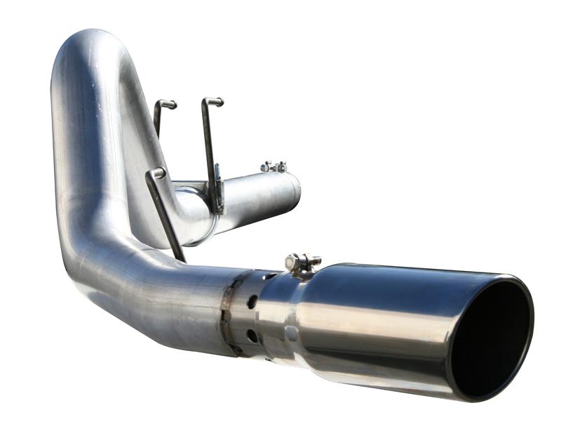 aFe MACHForce XP 4in DPF-Back SS Exhaust 5/07-10 GM Diesel Trucks V8-6.6L (td) LMM aFe AFE49-44004