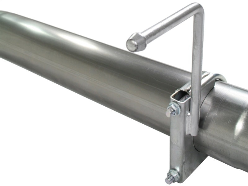 aFe MACHForce XP 4in DPF-Back SS Exhaust 5/07-10 GM Diesel Trucks V8-6.6L (td) LMM aFe AFE49-44004