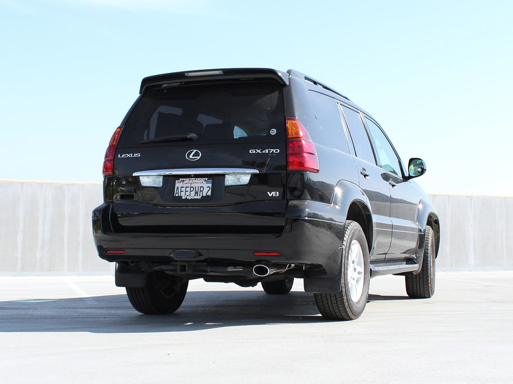 aFe MachFORCE XP Cat-Back 05-09 Lexus GX470 V8 4.7L 409SS w/ Oval Polished Tips Exhaust System aFe AFE49-46016-P
