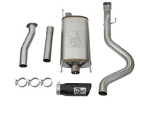 Load image into Gallery viewer, aFe MACHForce XP Cat-Back SS w/Black Tips 16 Toyota Tacoma V6-3.5L aFe AFE49-46026-B