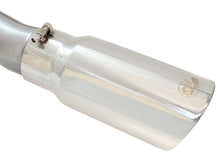 Load image into Gallery viewer, aFe MACHForce XP Exhaust 3in-3.5in SS Single Side Ext CB w/ Polish Tip 99-04 Ford F-250 V8 5.4L/6.8L aFe AFE49-43076-P