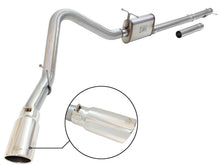 Load image into Gallery viewer, aFe MACHForce XP Exhaust 3in-3.5in SS Single Side Ext CB w/ Polish Tip 99-04 Ford F-250 V8 5.4L/6.8L aFe AFE49-43076-P
