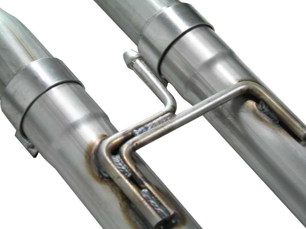 aFe MACHForce XP Exhaust Cat-Back 2.5/3in SS-409 w/ Polished Tip 04-12 Nissan Titan V8 5.6L aFe AFE49-46102-P