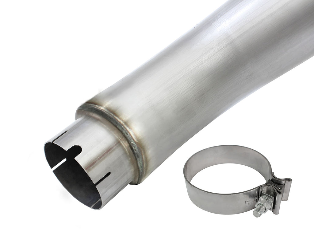 aFe MACHForce XP Exhaust Large Bore 5in DPF-Back Alu. 13-15 Dodge Trucks L6-6.7L (td) *Polish Tip aFe AFE49-02051-1P