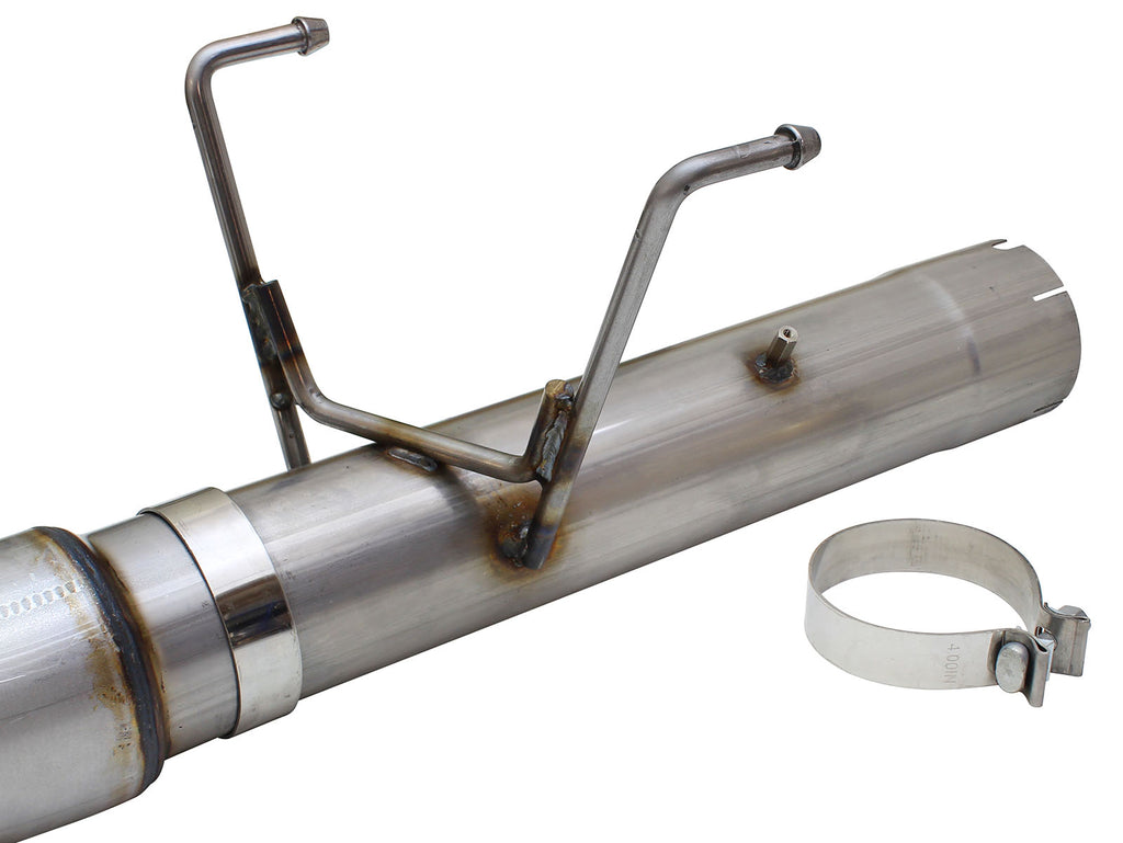 aFe MACHForce XP Exhaust Large Bore 5in DPF-Back Alu. 13-15 Dodge Trucks L6-6.7L (td) *Polish Tip aFe AFE49-02051-1P