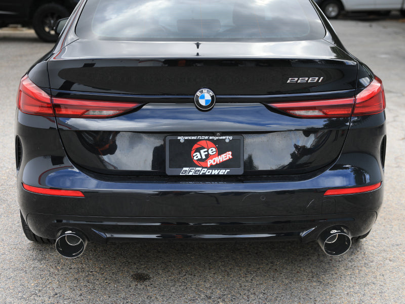 aFe aFe MACHForce XP Exhausts Axle-Back 21-24 BMW 228i 2.0T (SS w/ Black Tips)